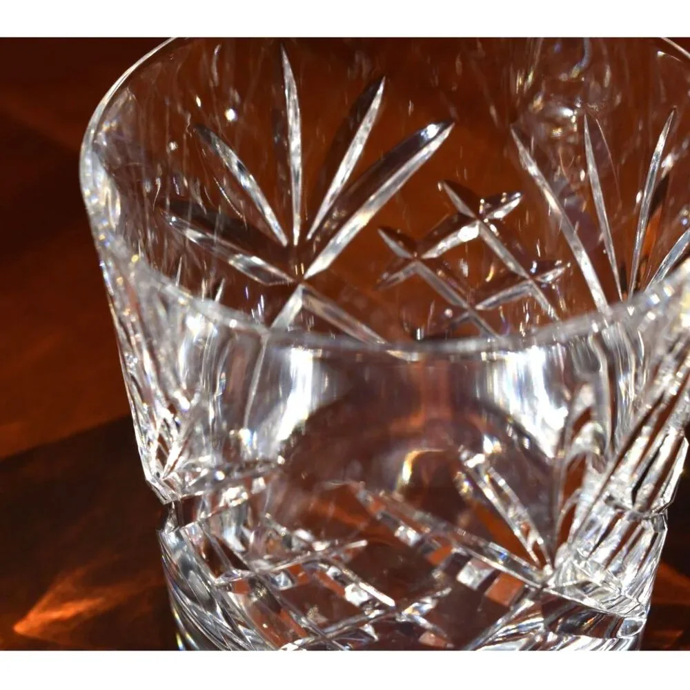 Set of 2 Gorham Crystal King Edward 